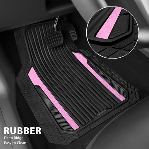 Heavy Duty Rubber Car Mats Metallic