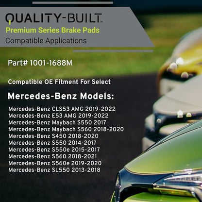 Front Semi Metallic Brake Pads