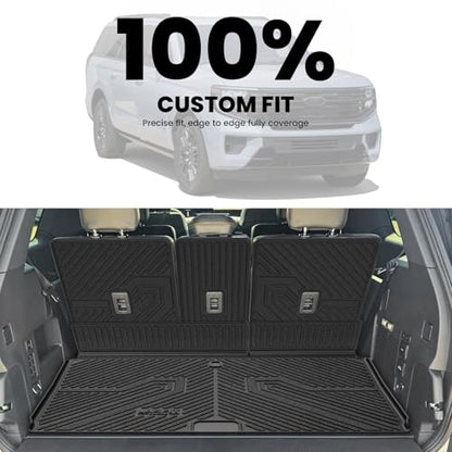 Floor Mat with Ford Expedition Max 7&8 Seats 2025 2026 2027