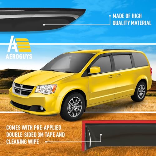 Extra Durable Window Deflectors Tape (4 Count)