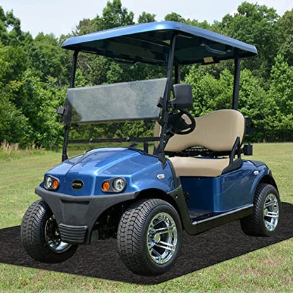 Non Slip Golf Cart Parking Mat 4.9 Ft × 9.1 Ft Garage Floor Mat