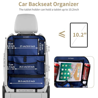 Car Backseat Organizer with Touch Screen Tablet Holder (22.9281 Ounce)