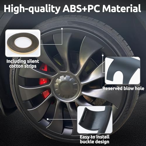 Rim Protector for Tesla 2017 (4 Count)