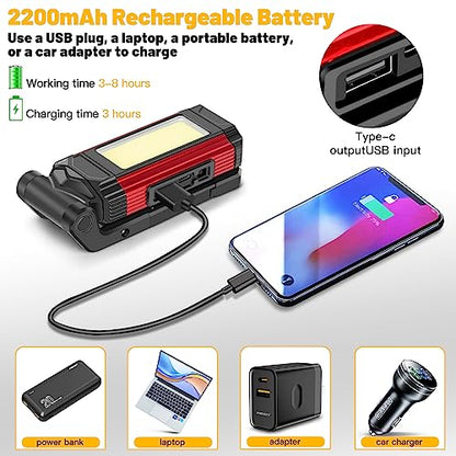 Rechargeable Magnetic Work Light 2 (2 Count)