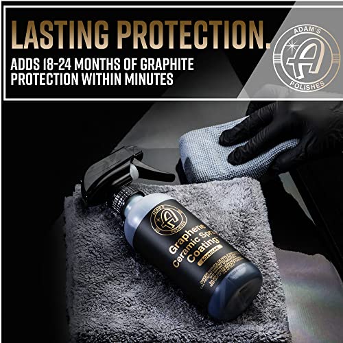 Adam's Advanced Graphene Ceramic Spray Coating Kit (12 Fl Oz)