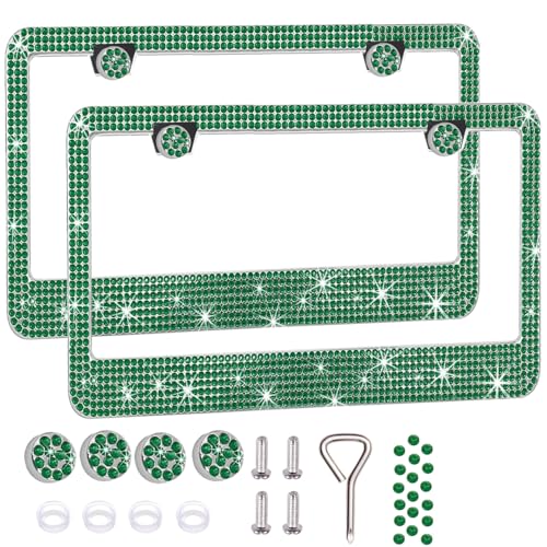 2 Pack License Plate Frames for Women