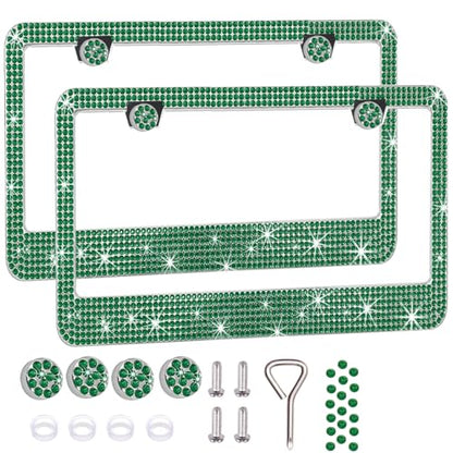 2 Pack License Plate Frames for Women