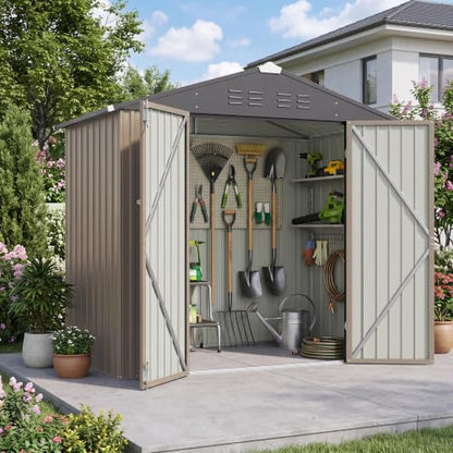 6x4 FT Storage Shed