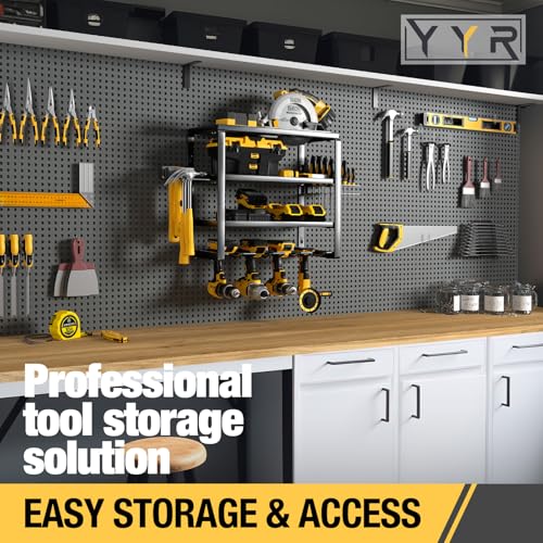 4 Layer Power Tool Organizer Wall Mount