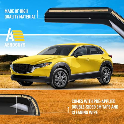 Extra Durable Window Deflectors in