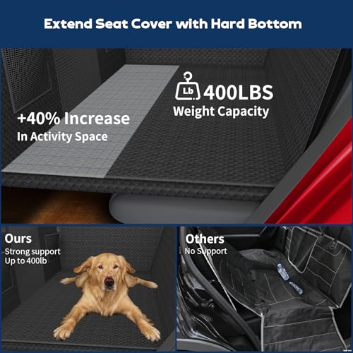 Tough Dog Car Seat Cover for Back Seat with Seatback Top Protection