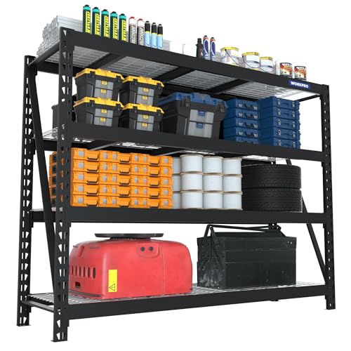 Heavy Duty Metal Garage Shelving