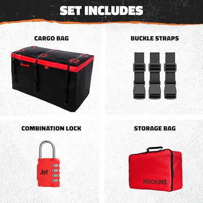 40 CuFt Heavy Duty XXL Trailer Hitch Cargo Carrier Bag