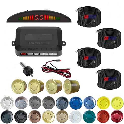 Parking Sensor Kit Backup Sensor Kit Reverse Sensor for Pickup & Extended Vehicles