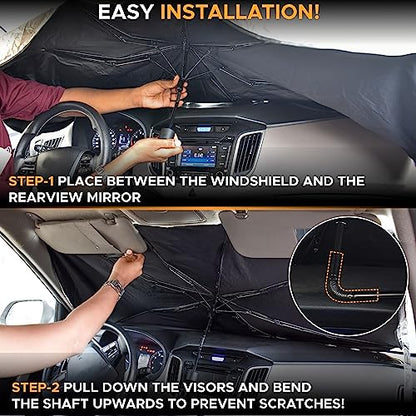 Car Windshield Sunshade Umbrella