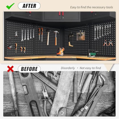 Garage Storage Cabinet System Corner Workshop Set