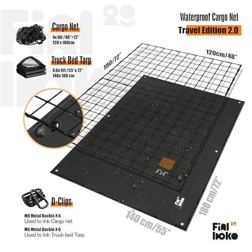 Cargo Net for Pickup Truck Bed