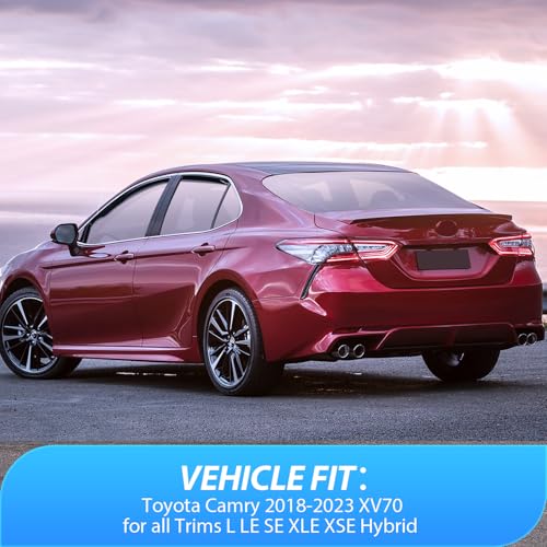 in Channel Window Rain Guards for Toyota Camry 2018