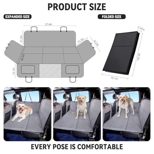 Hard Bottom Dog Car Seat Cover for Full