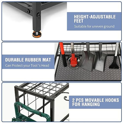 Garden Tool Organizer for Garage