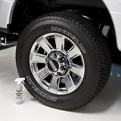 Rubber Care Matte Tire Shine & Ceramic Rubber Conditioner (16.9 Fl Oz)