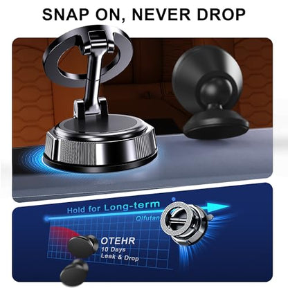 for MagSafe Car Phone Holder Mount Phone Mount for Car Windshield Dashboard Air Vent Universal Hands Free Automobile Cell Phone Holder Fit for iPhone Smartphone Camera Mounts