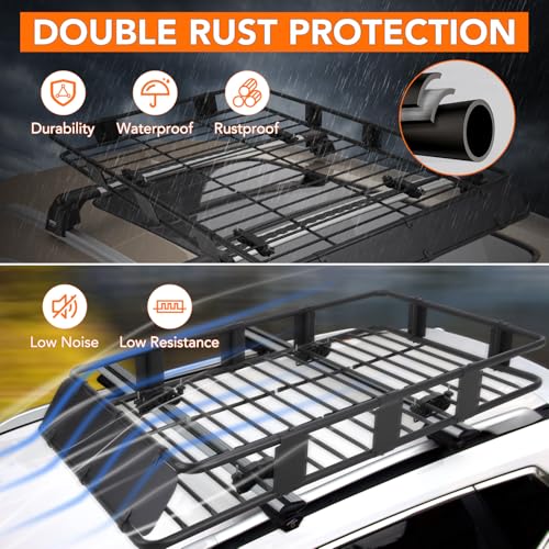 Heavy Duty Roof Rack Basket 64" x 39"