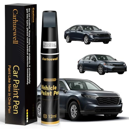 NH 904M Meteorite Gray Metallic Touch Up Paint Compatible with Honda