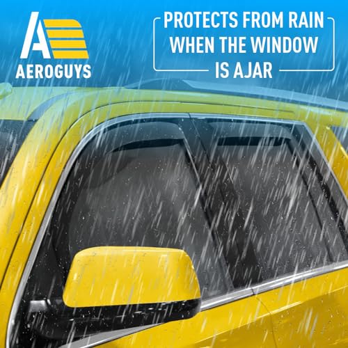 Extra Durable Window Deflectors in (4 Count)