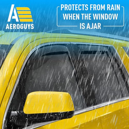 Extra Durable Window Deflectors in (4 Count)