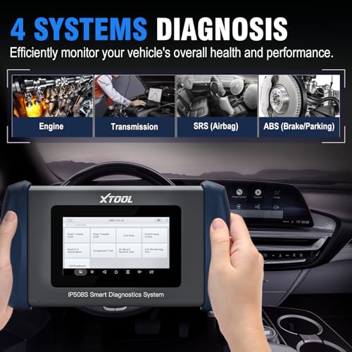 Scanner IP508S OBD2 Scanner ABS SRS Check Engine Code Transmission
