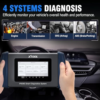 Scanner IP508S OBD2 Scanner ABS SRS Check Engine Code Transmission