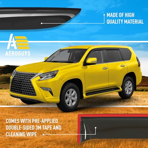 Extra Durable Window Deflectors Tape (4 Count)