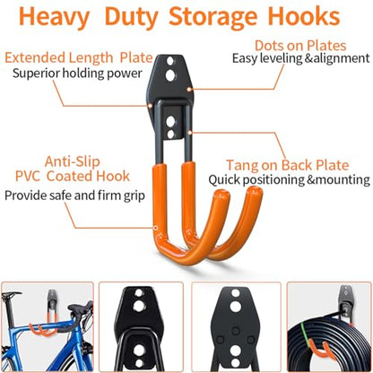 Garden Hose Holder Wall Mount (4 Count)