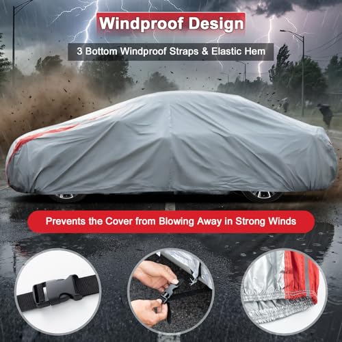 Car Cover Waterproof Custom Fit for Dodge Charger 2006