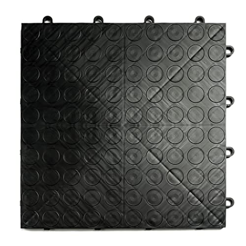 SnapLock GarageDeck 12"x12" Interlocking Garage Floor Tiles (24 Count)