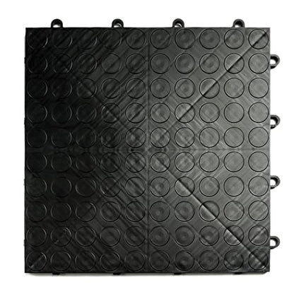 SnapLock GarageDeck 12"x12" Interlocking Garage Floor Tiles (24 Count)