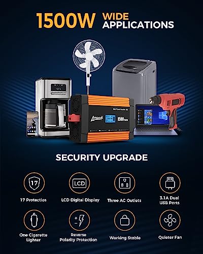 1500W Modified Sine Wave Inverter