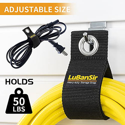 9 Pack (10"/13"/17") Extension Cord Holder for Organization (9 Count)