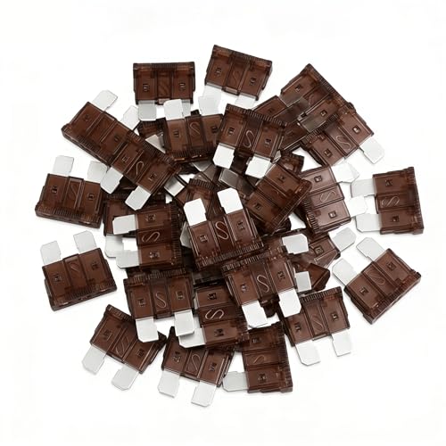 80Pcs) 7.5 Amp Standard Fuse, 7.5A Car Blade Fuses for Car/RV/Truck/SUV/Motorcycle/Boat