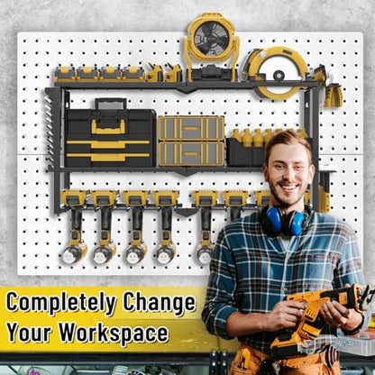 33" Power Tool Organizer Wall Mount