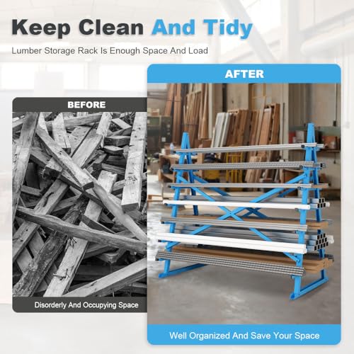 7 Tier Horizontal Storage Rack