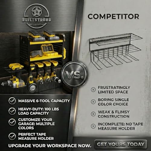 Power Tool Organizer Wall Mount