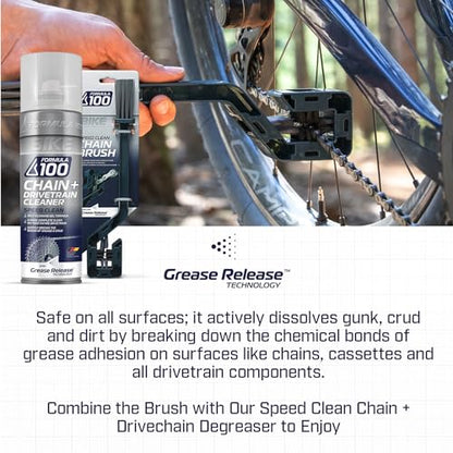 Speed Clean Chain + Drivetrain Brush