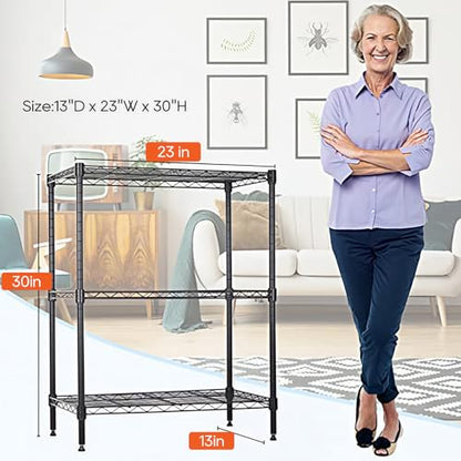 3 Tier Wire Shelf