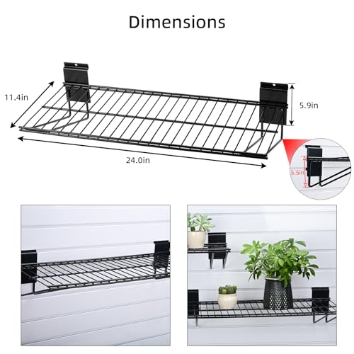 Slatwall Shelves (2 Count)