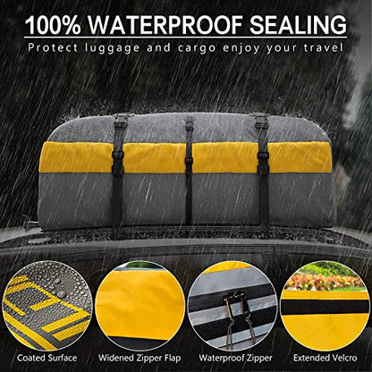 21 cu ft PVC Roof Cargo Bag