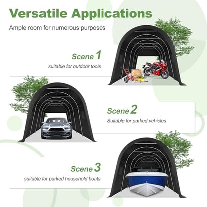 Carport Canopy 10x20 Heavy Duty Portable Garage