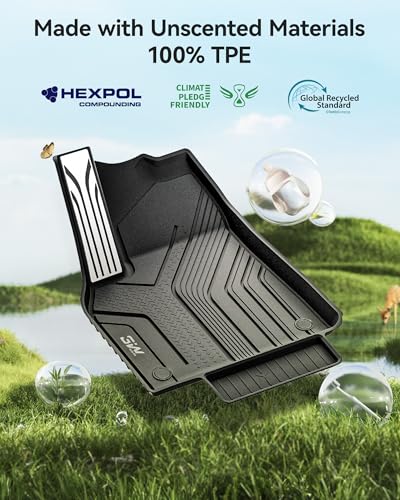 10PCS Floor Mats for Tesla New Model Y 2025