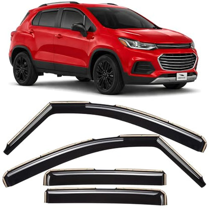 in Channel Extra Durable Rain Guards for ChevyTrax 2014